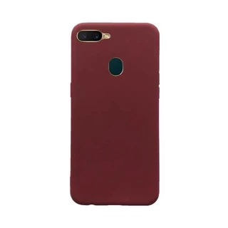 Oppo A5S F7 F9 A12 A7 Candy Color Slim Thin Matte Skin Soft TPU Android Silicon Case Cover