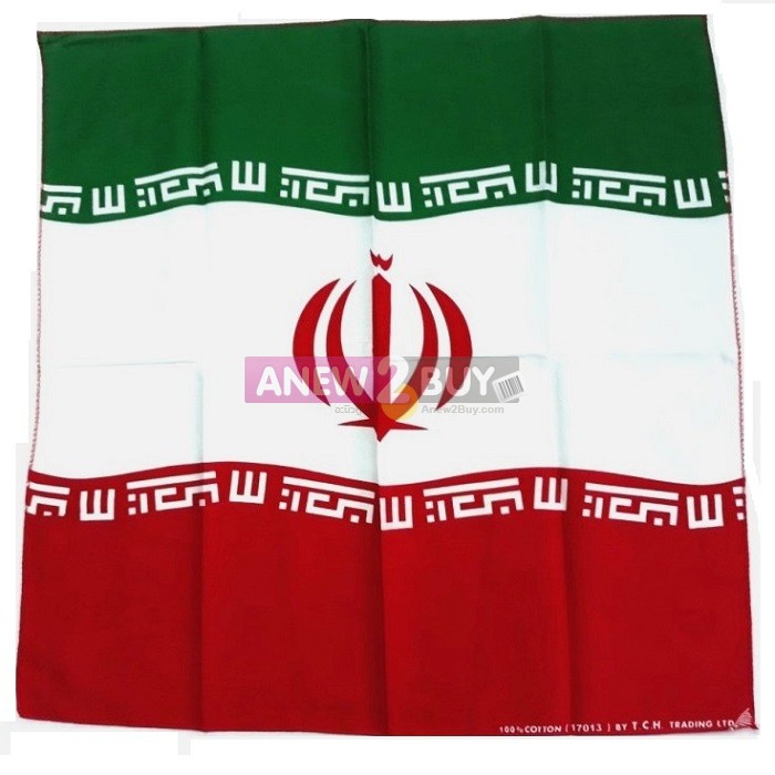 ผ้าลายธงชาติอเมริกา แบบคลื่น ใช้พันคอหรือโพกหัวได้ (Bandana American Flag Wave Scarf)