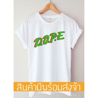 DOPE เสื้อยืดผู้ชาย t-shirtสามารถปรับแต่งได้