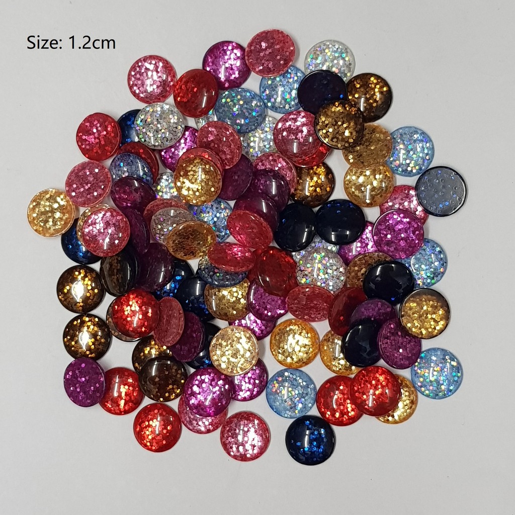 R224 - Resin Circles Paillette 1.2cm