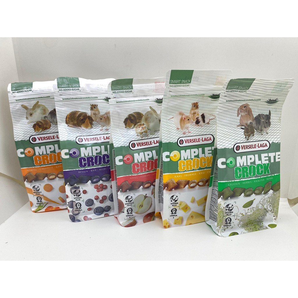 COMPLETE CROCK CARROT ขนมสัตว์ฟันแทะ 50 กรัม