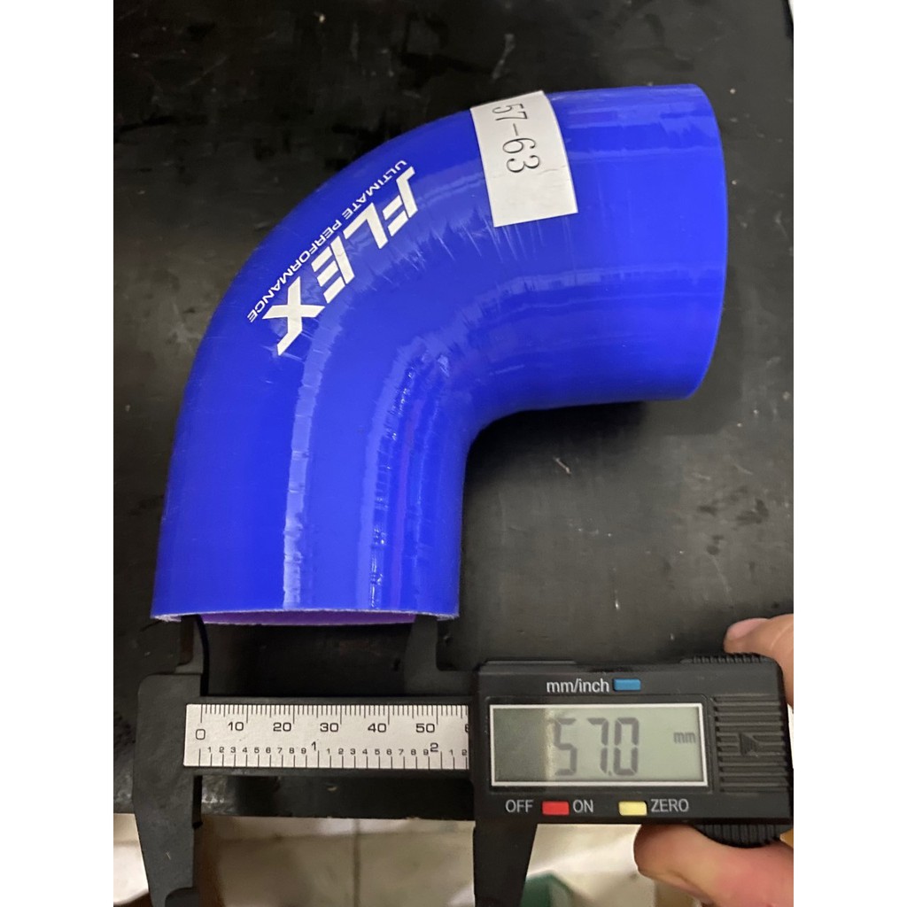 SILICONE HOSE 2.25 ถึง 2.5 นิ้ว 90 DEGREE ELBOW
