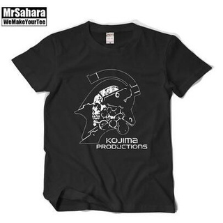 เสื้อยืดผ้าฝ้ายพิมพ์ลายขายดี Men T Shirt Metal Gear Solid Kojima The Studio Restoring Ancient Ways Pure