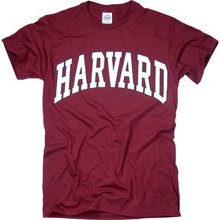 เสื้อยืดอินเทรนด์ผู้ชายอินเทรนด์ผู้หญิงเสื้อยืดลาย Police Harvard University แฟชั่นS-3XL