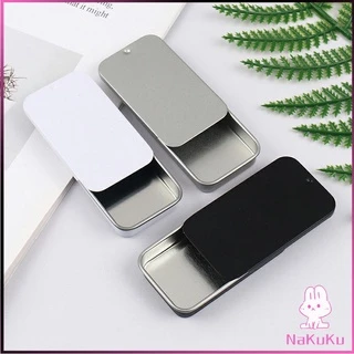NKK กล่องฝาเลื่อน กล่องยาเล็ก กล่องดีบุกเลื่อน solid balm box