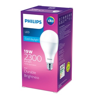 Philips  Bulb หลอดไฟ LED ขนาด 19w ฟิลิปส์ 19 วัตต์ หลอดแอวอีดี ขั้วE27 แสงสีขาว