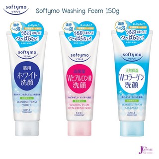 Kose Softymo Washing Foam 150g ซอฟติโม วอชชิ่ง โฟม โฟมล้างหน้า