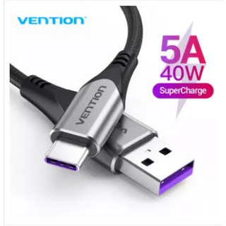 Vention(COF) 5A USB Type C Cable  Fast Charging USB-C Charger Cable for Phone Cord