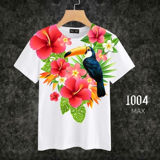 Loso store เสื้อยืดพิมพ์ลาย รุ่นสงกรานต์ Max ลายไม้ดอก2