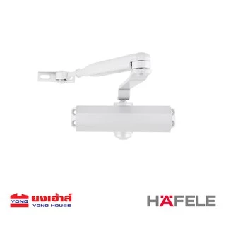 HAFELE โช๊คอัพประตู แขนตั้งค้าง สีเงิน EN3 60kg. รุ่น 489.30.011 EN2 40kg. รุ่น 489.30.012