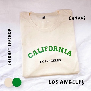 เสื้อยืด california los angeles *☺︎︎|sherbet.teeshop