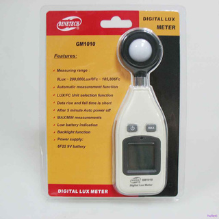 Benetech GM1010 Digital Light Lux Meter 0-200,000 Lux สว่างมิเตอร์วัดแสง Lux / Fc วัดเครื่องวัดแสง