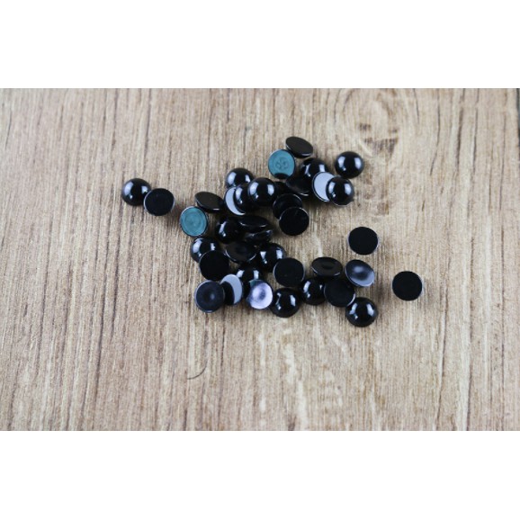 (พร้อมส่ง)ตากลม ตากลมแปะ ตาติดตุ๊กตา ตากลมดำ