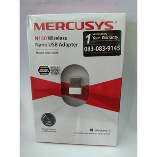 ตัวรับสัญญาณ wifi  MERCUSYS Nano USB Adapter 150 Mbps