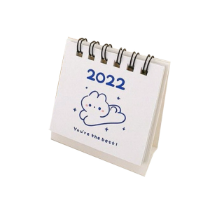 ปฏิทินตั้งโต๊ะ  ไซส์ mini ปี 2022 มี 12 ลาย