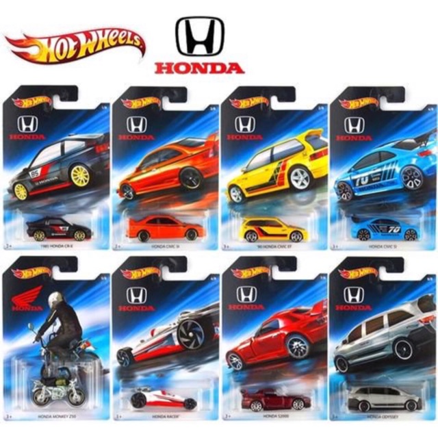 hot wheels honda collection
