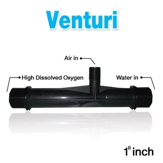 อุปกรณ์เติมอากาศเวนจูรี่ (Venturi 1 inch) ยี่ห้อโอทูบับเบิ้ล