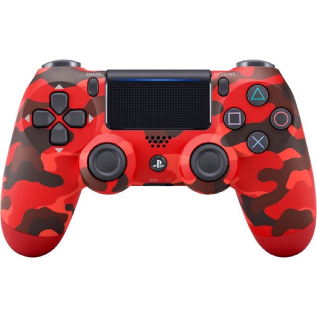 DualShock 4 Wireless Controller (Red Camouflage) - จอย PS4 ของแท้ สี limited ‼️