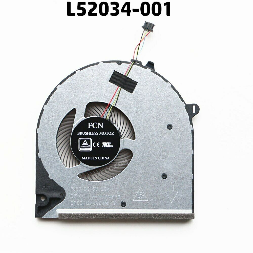 พัดลมระบายความร้อน CPU L52034-001 สําหรับแล็ปท็อป HP 15s-du 15-du 15s-du0002tx 15s-du0006tx