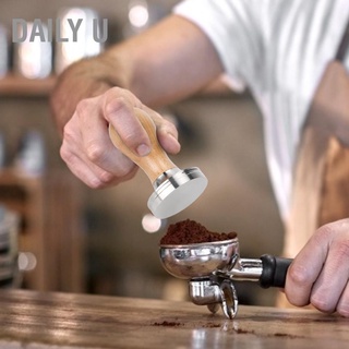 Daily Uเครื่องมือปั๊มผงกาแฟสแตนเลสที่มีด้ามจับ U สําหรับโฮมออฟฟิศ