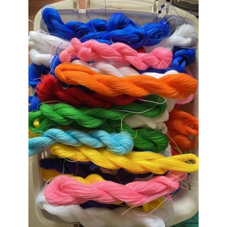 เชือกโปลีคละสีเบอร์6