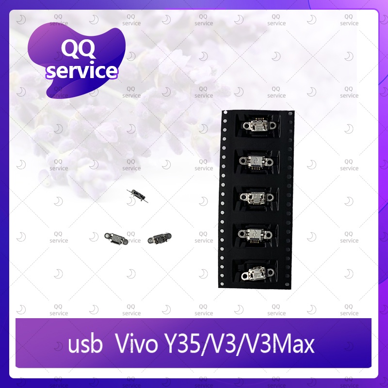 usb VIVO Y35/V3/V3Max อะไหล่ตูดชาร์จ ก้นชาร์จ（ได้5ชิ้นค่ะ) อะไหล่มือถือ คุณภาพดี QQ service
