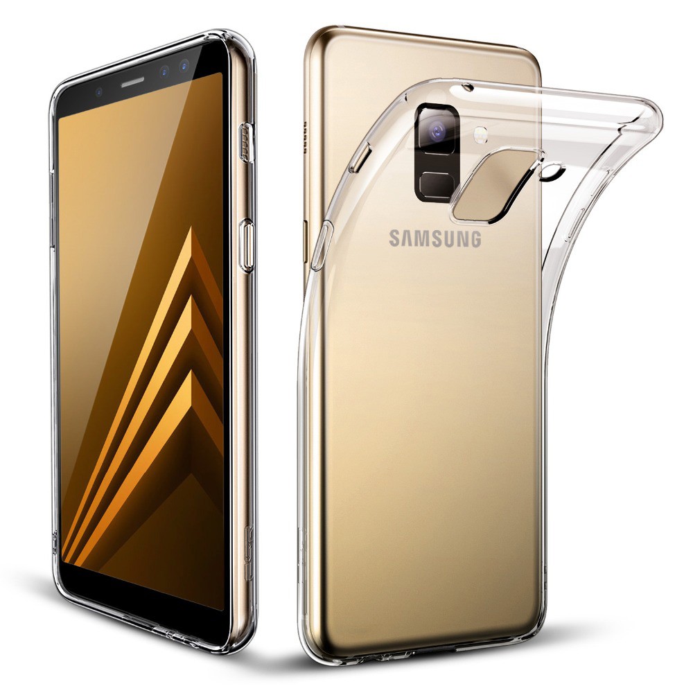 Samsung Galaxy A01 A5 A6S A7 A8 A9 A9S J2 F12 F41 Plus Core 2018 เคสโทรศัพท์ TPU นิ่ม กันกระแทก เคสใส Mobile Phon 0