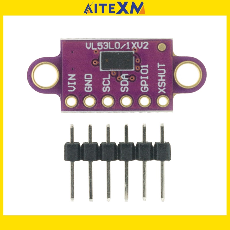 Vl53L0X Time -Of - Flight ( Tof ) เลเซอร์โมดูลเซนเซอร์ Breakout 940 Nm Gy - Vl 53 L 0X2 I2Cic