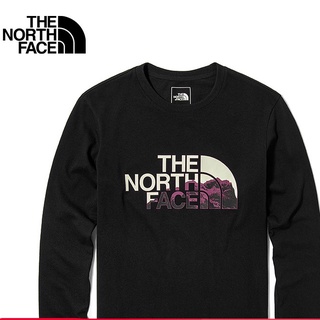 【พร้อมส่ง】TheNorthFace เสื้อยืดแขนยาว คอกลม ผ้าฝ้าย สวมใส่สบาย เหมาะกับฤดูใบไม้ร่วง และฤดูหนาว สําหรับผู้ชาย