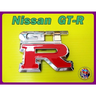 โลโก้ติดกระจังหน้า - Nissan  GT-R Logo Badge Emblem