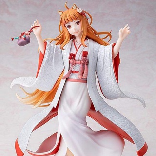 [แท้💯/Pre-Order✈️] CAworks Spice and Wolf Holo Wedding Kimono Ver. - Holo Shiromuku ver.