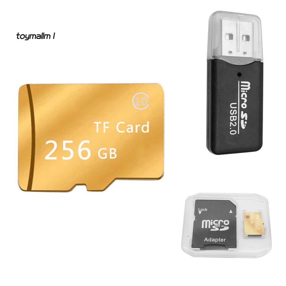 Tyml Waterproof 256gb High Speed Micro Sd Tf Memory Card With