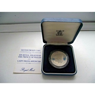 เหรียญที่ระลึก เจ้าหญิงไดอาน่า 1981 มีใบรับรอง LADY DIANA COIN BULLION 28.28g