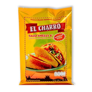 el charro Taco Shells 6" เอล ชาร์โร ทาโก้ เชลล์ 6"