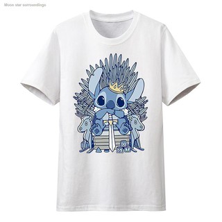 ราคาขายส่ง❁♝2020 Summer Cartoon Interstellar baby cos Stitch เสื้อยืดแขนสั้นชายและหญิงเสื้อนักเรียนคอกลม tide