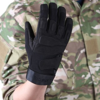 ***รุ่นเต็มนิ้ว*** Tactical gloves ถุงมือยกน้ำหนัก ฟิตเนส กลางแจ้ง มอเตอร์ไซร์ Fitness Glove outdoor