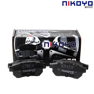  ผ้าเบรคหลัง HONDA  JAZZ 1.5 (JAZZ GD) i-Dsi,VTEC  2WD 2004-2008 ประเภท Ceramic[รหัส ND3114]- BRAKE NIKOYO BRAKE