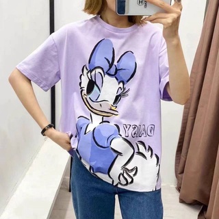 #พร้อมส่ง 89.-เสื้อยืดZara จัดมาเต็มรอบนี้ ลายน่ารักมากกกกกขนาด free size รอบอกได้ถึง 40 นิ้ว