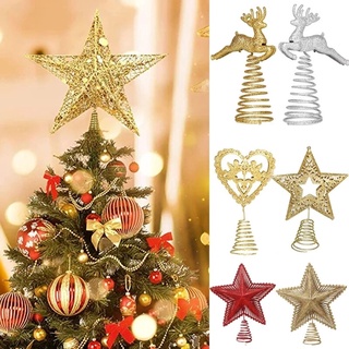 [Christmas Tree Top Sparkle Topper] [ดาวห้าแฉก] สําหรับแขวนตกแต่งต้นคริสต์มาส