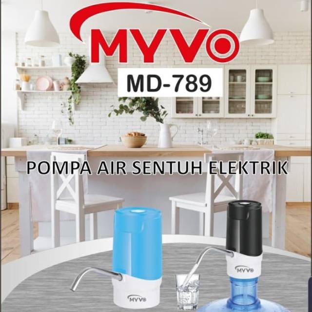 MYVO MD 789 Gallon Charge ปั๊มไฟฟ้า