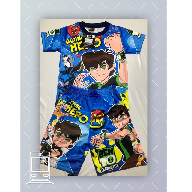 สินค้าลิขสิทธิ์ ลาย Ben 10 เสื้อแขนสั้น วัย 2-10 ปี