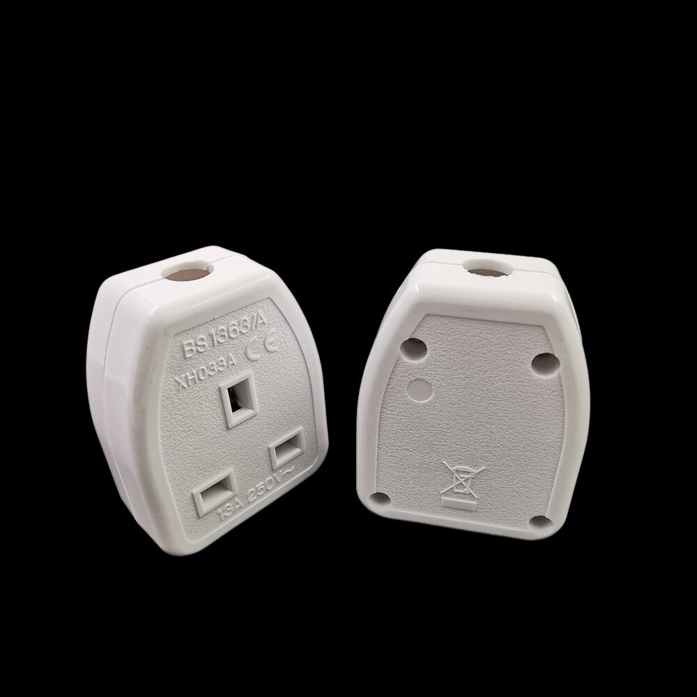Uk ไฟมาตรฐานอังกฤษ Adaptor เต้ารับผู้หญิงแบบถอดได้ 13A 250V BS1363/A - รูปที่ 7