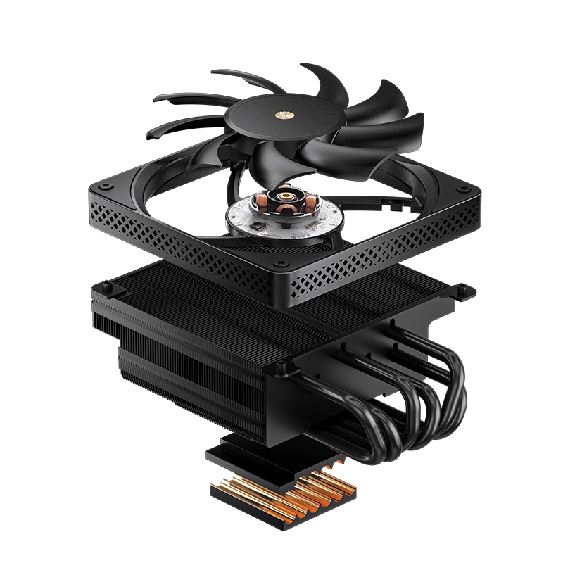 Jonsbo HX6200D 63mm Low Profile CPU Cooler LGA1851/1700/AM5
