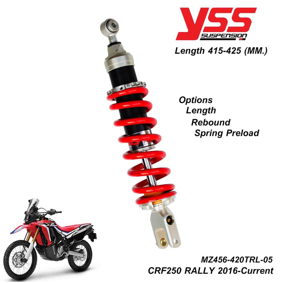 (RALLY) YSS TOP-LINE และ Fork Spring ***Pre Order  สำหรับ HONDA CRF 250 RALLY ปี 2016>