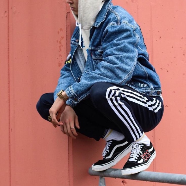 tracking pants street style