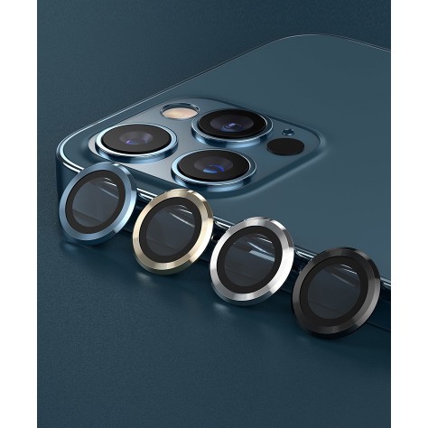 (พร้อมส่ง🇹🇭)ฟิล์มเลนส์กล้องแหวนโลหะ i12 Por Max /11 Eagle Eye Protection