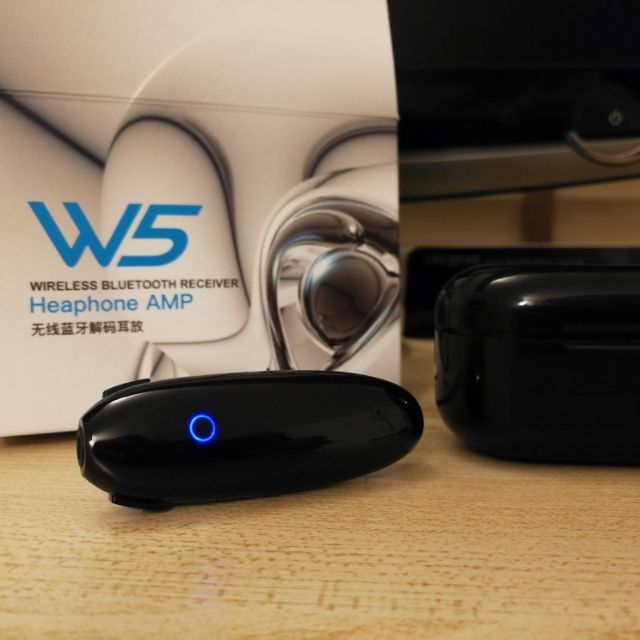Hiby W5 ของแท้ รับประกันศูนย์ไทย Bluetooth Dac amp ไร้สายชิป Quallcom CSR8675 เพิ่มคุณภาพเสียงให้จัด