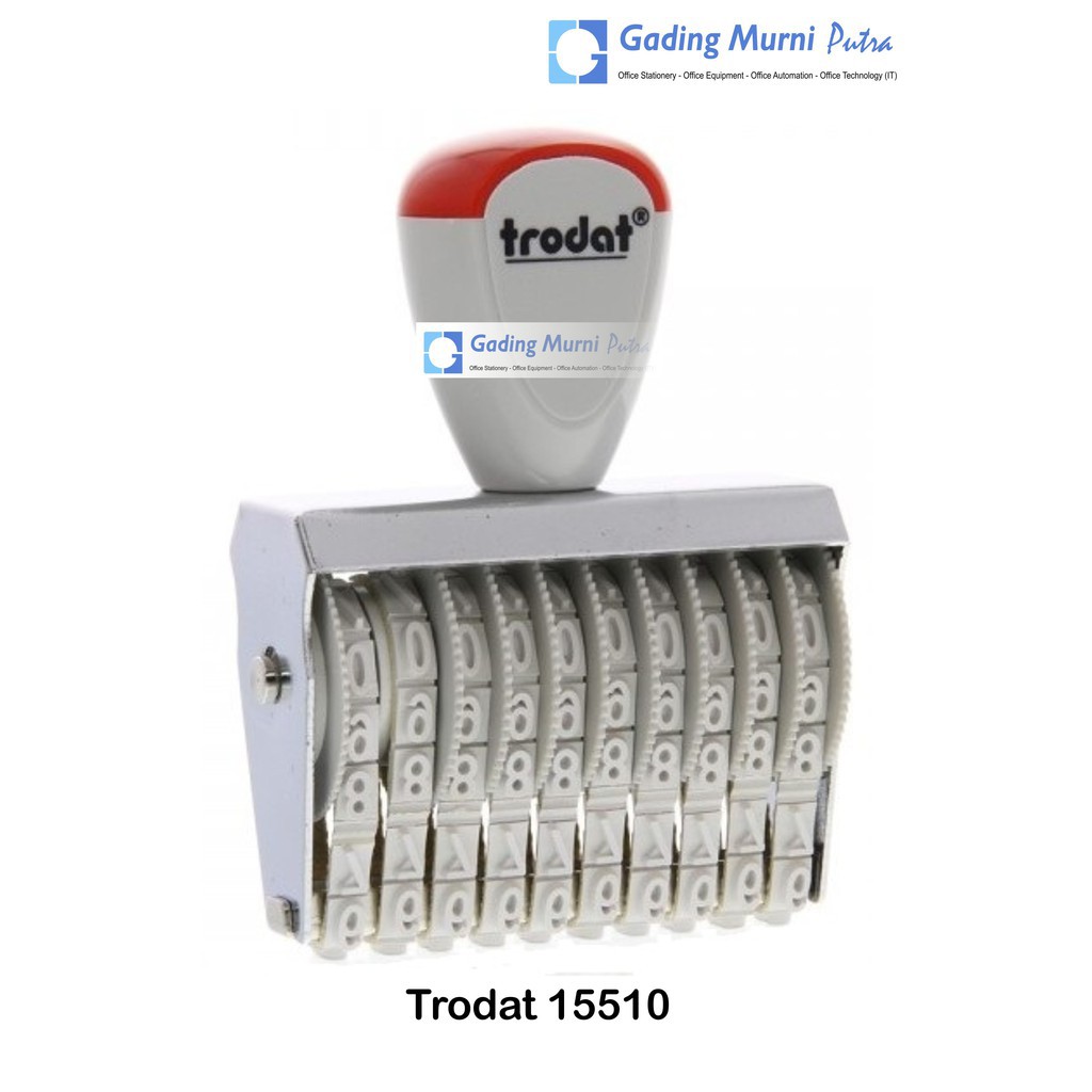 ตรายางโทรดัท 10 หลัก 15510 5มม