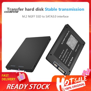 wdp m. 2 ngff to sata 3 . 0 2 . 5 inch ssd กล่องอะแดปเตอร์ฮาร์ดไดรฟ์มือถือแบบพกพา