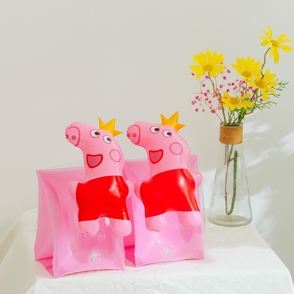 L&L  ปลอกแขนว่ายน้ำ(คู่) ปลอกแขนว่ายน้ำเป่าลม ปลอกแขนว่าย แถบรัดแขนพองได้สำหรับเด็ก ชูชีพเด็ก ปลอกแขนว่ายเด็ก - รูปที่ 7